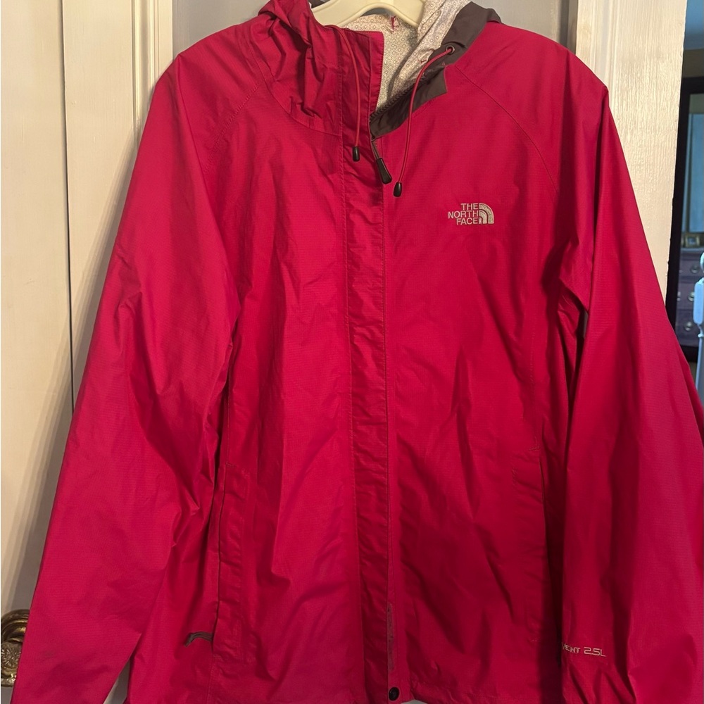 The North Face Pink Ski & Snow Jacket Weather-Resistant Size Large